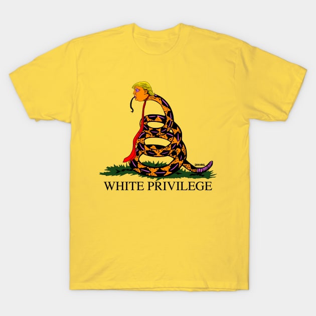 White Privilege T-Shirt by Robisrael